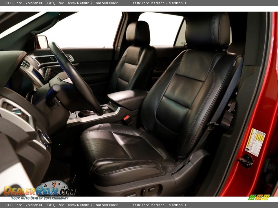 2012 Ford Explorer XLT 4WD Red Candy Metallic / Charcoal Black Photo #6