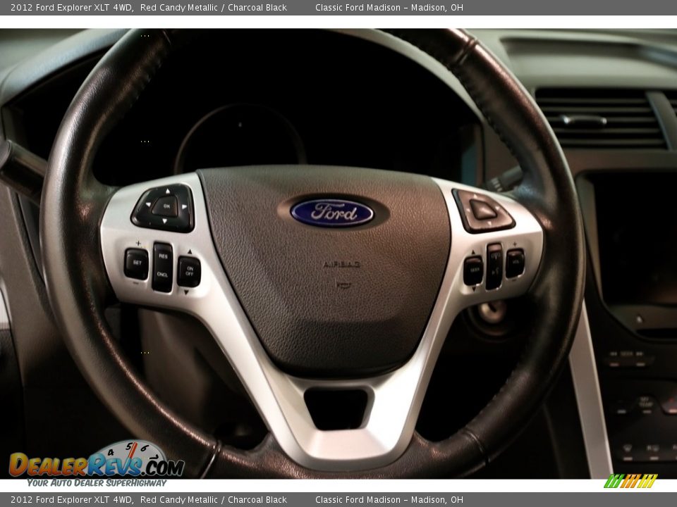 2012 Ford Explorer XLT 4WD Red Candy Metallic / Charcoal Black Photo #7