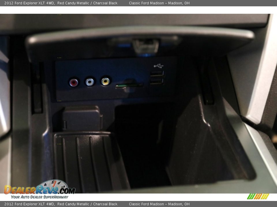 2012 Ford Explorer XLT 4WD Red Candy Metallic / Charcoal Black Photo #15