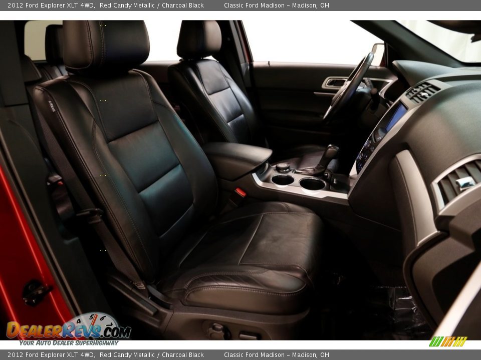 2012 Ford Explorer XLT 4WD Red Candy Metallic / Charcoal Black Photo #16