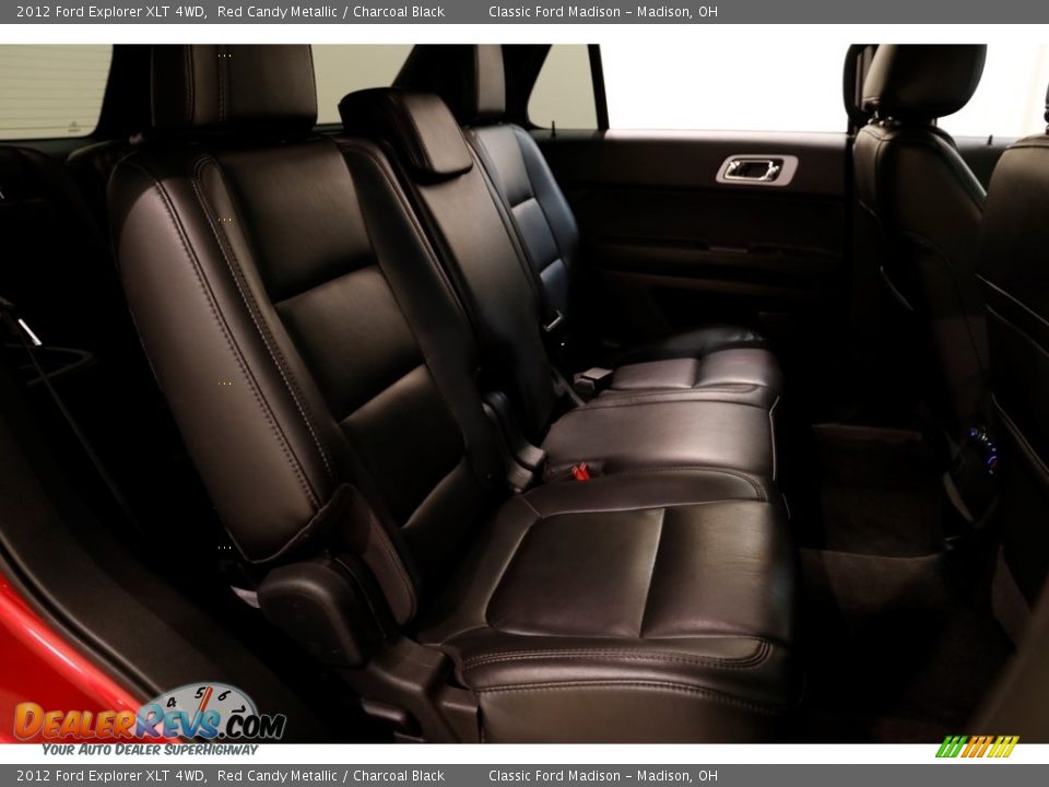 2012 Ford Explorer XLT 4WD Red Candy Metallic / Charcoal Black Photo #17