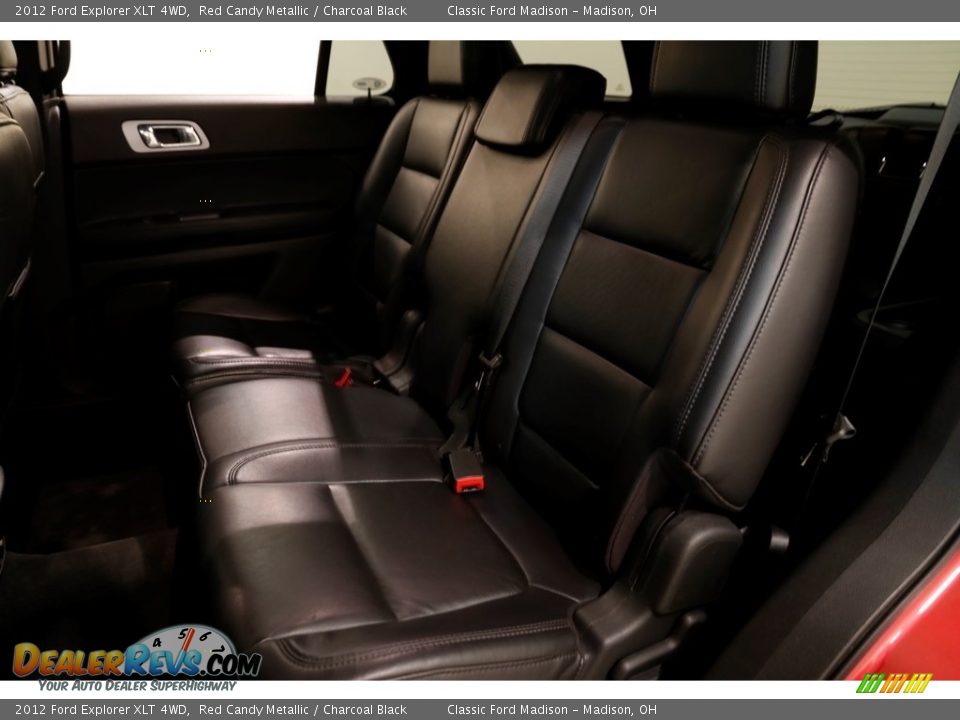 2012 Ford Explorer XLT 4WD Red Candy Metallic / Charcoal Black Photo #18