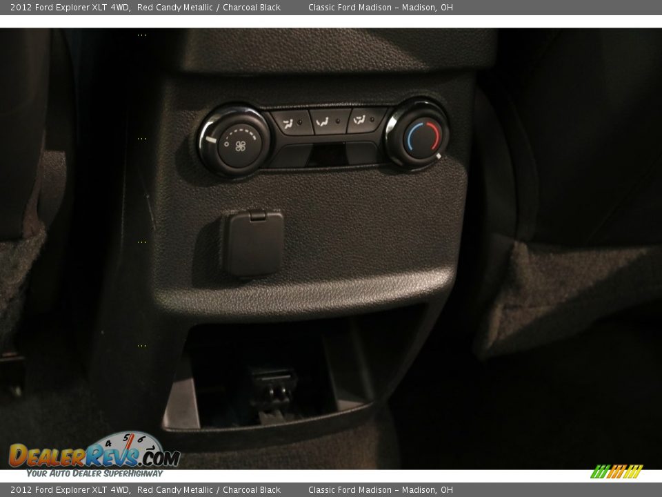 2012 Ford Explorer XLT 4WD Red Candy Metallic / Charcoal Black Photo #20
