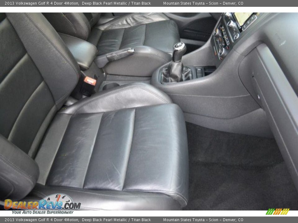 2013 Volkswagen Golf R 4 Door 4Motion Deep Black Pearl Metallic / Titan Black Photo #18