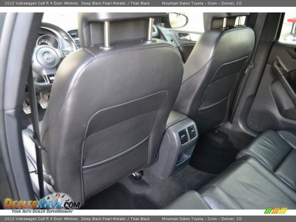 2013 Volkswagen Golf R 4 Door 4Motion Deep Black Pearl Metallic / Titan Black Photo #20