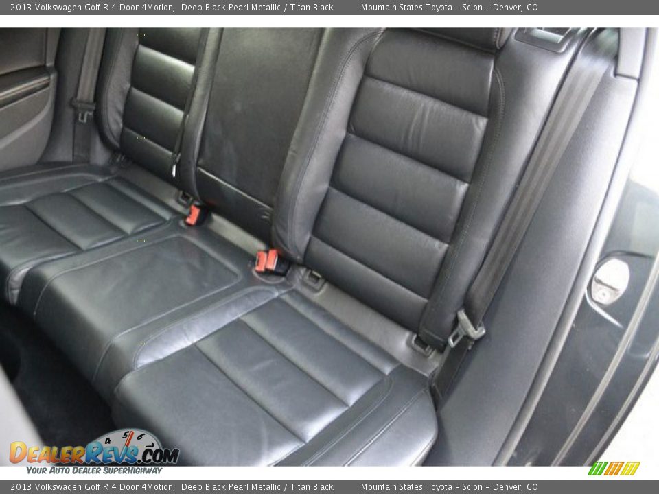 2013 Volkswagen Golf R 4 Door 4Motion Deep Black Pearl Metallic / Titan Black Photo #23