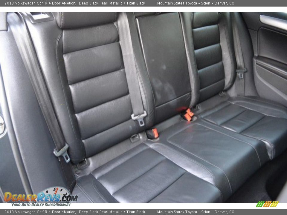 2013 Volkswagen Golf R 4 Door 4Motion Deep Black Pearl Metallic / Titan Black Photo #24