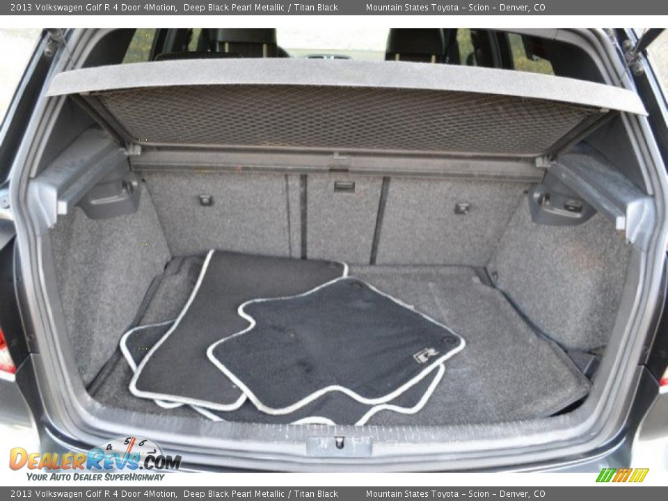 2013 Volkswagen Golf R 4 Door 4Motion Deep Black Pearl Metallic / Titan Black Photo #27