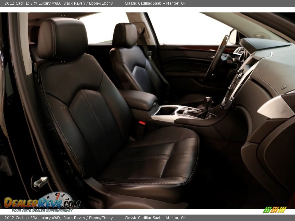 2012 Cadillac SRX Luxury AWD Black Raven / Ebony/Ebony Photo #13