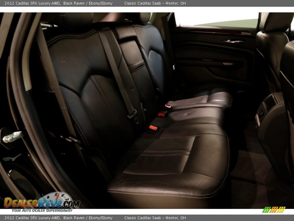 2012 Cadillac SRX Luxury AWD Black Raven / Ebony/Ebony Photo #14