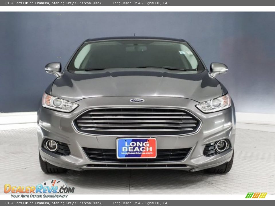 2014 Ford Fusion Titanium Sterling Gray / Charcoal Black Photo #2