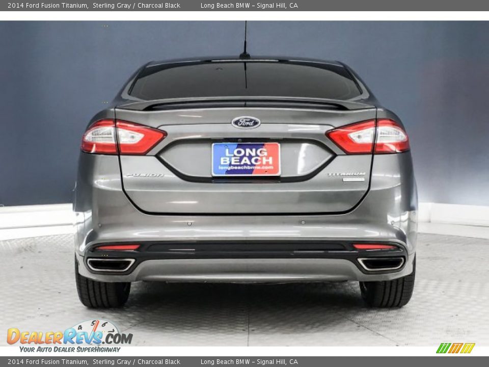 2014 Ford Fusion Titanium Sterling Gray / Charcoal Black Photo #3