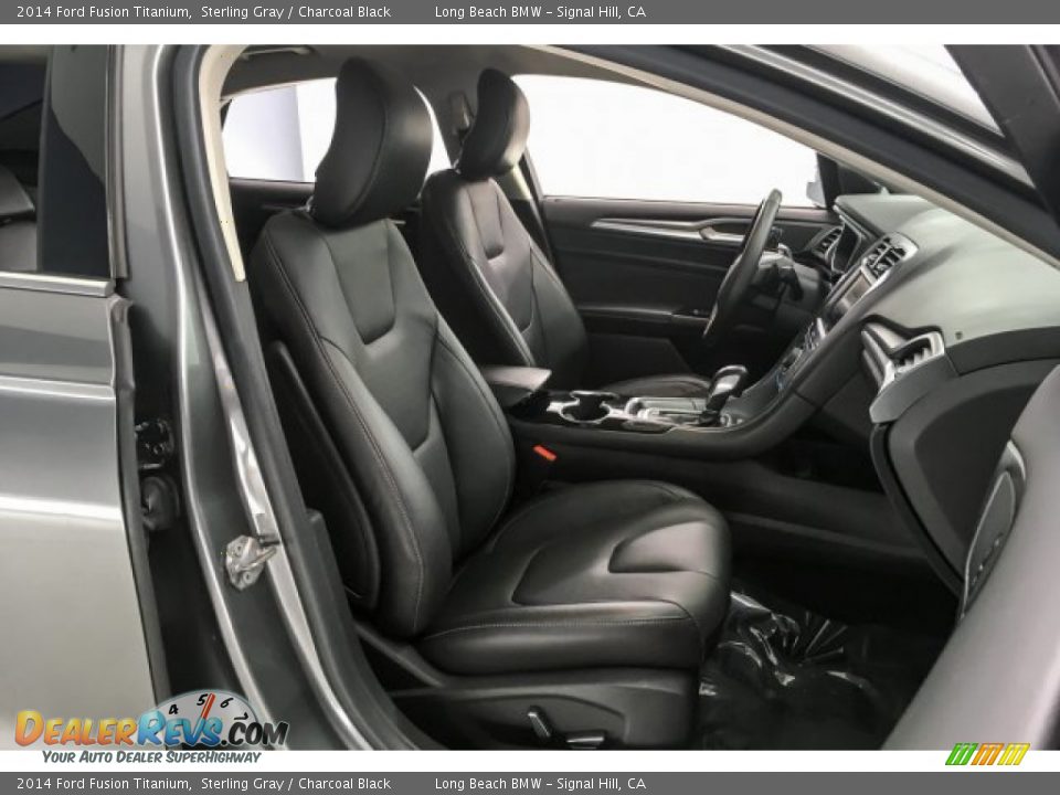 2014 Ford Fusion Titanium Sterling Gray / Charcoal Black Photo #6