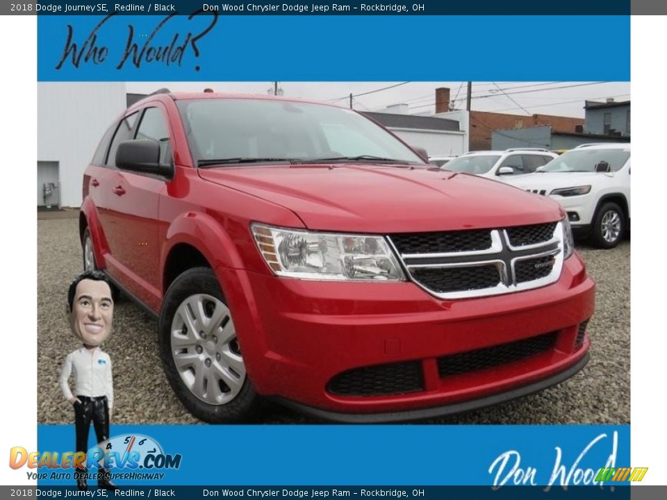 2018 Dodge Journey SE Redline / Black Photo #1