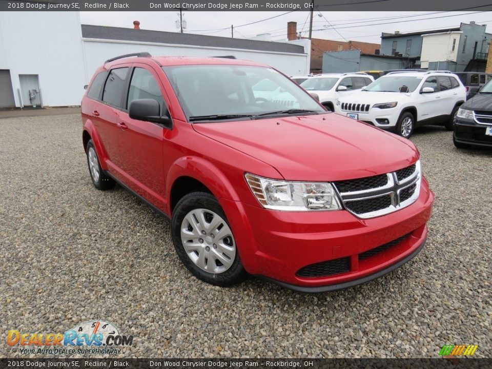 2018 Dodge Journey SE Redline / Black Photo #4