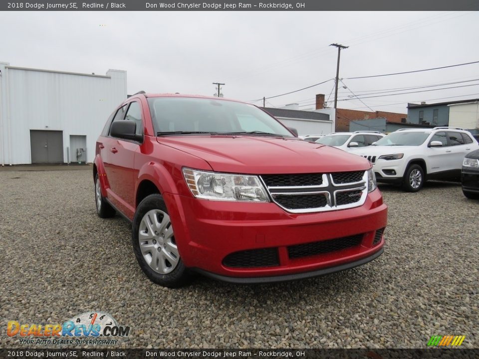 2018 Dodge Journey SE Redline / Black Photo #9