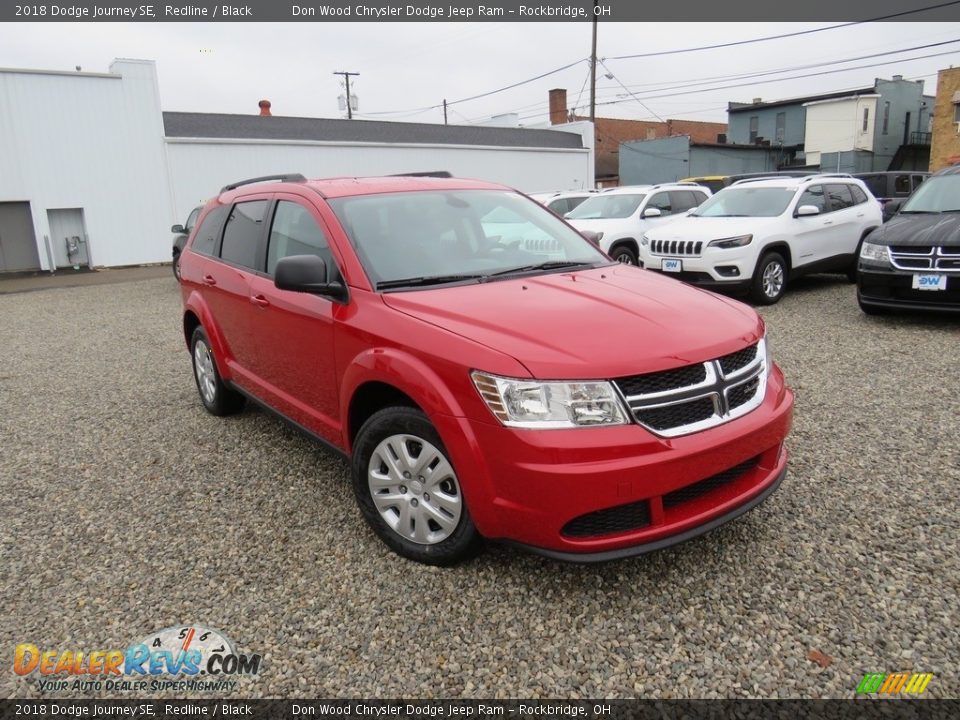 2018 Dodge Journey SE Redline / Black Photo #10