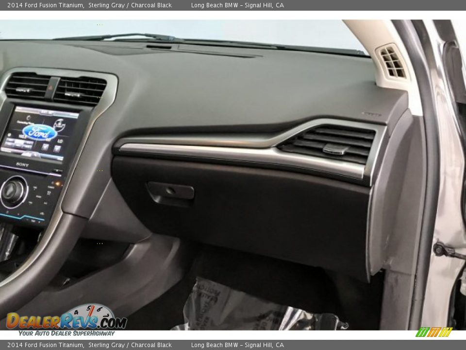 2014 Ford Fusion Titanium Sterling Gray / Charcoal Black Photo #29