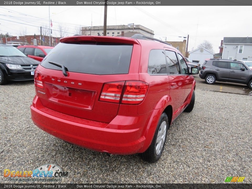 2018 Dodge Journey SE Redline / Black Photo #19