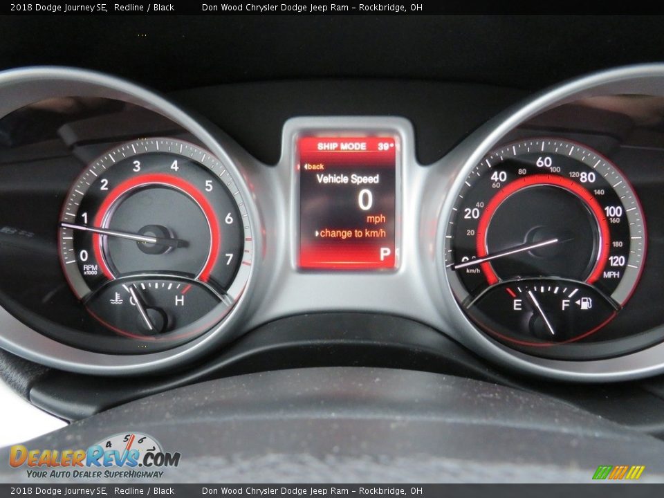 2018 Dodge Journey SE Redline / Black Photo #21