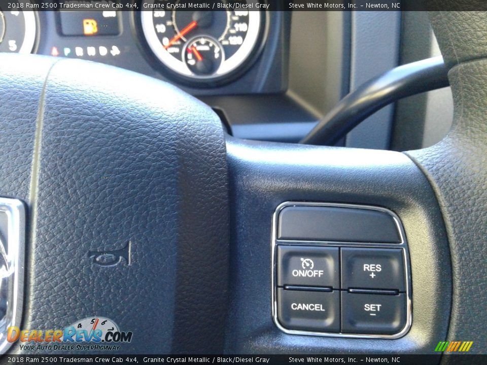 2018 Ram 2500 Tradesman Crew Cab 4x4 Granite Crystal Metallic / Black/Diesel Gray Photo #16