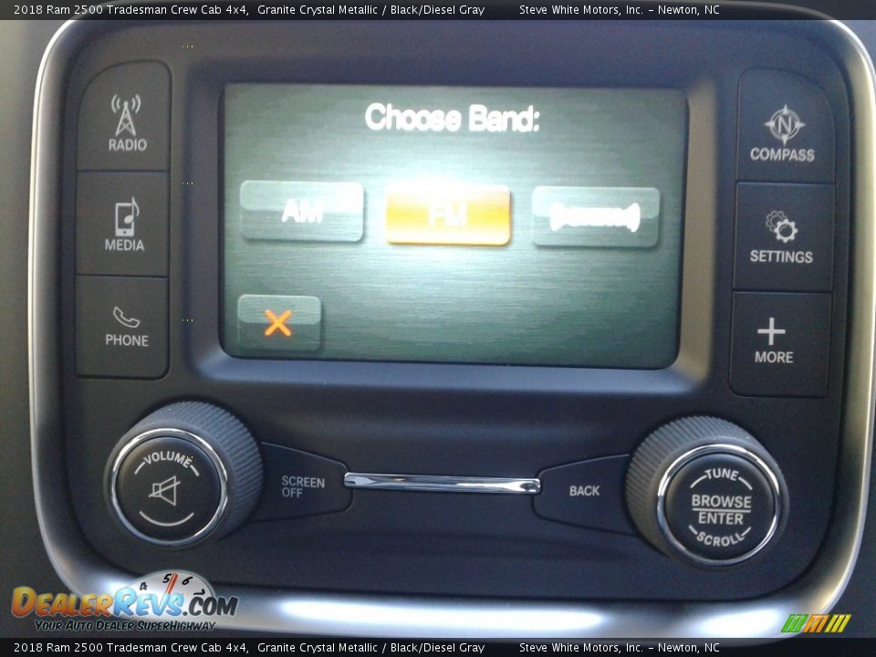 2018 Ram 2500 Tradesman Crew Cab 4x4 Granite Crystal Metallic / Black/Diesel Gray Photo #19