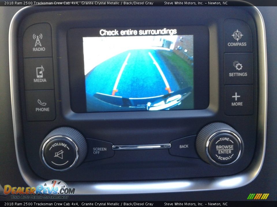 2018 Ram 2500 Tradesman Crew Cab 4x4 Granite Crystal Metallic / Black/Diesel Gray Photo #20