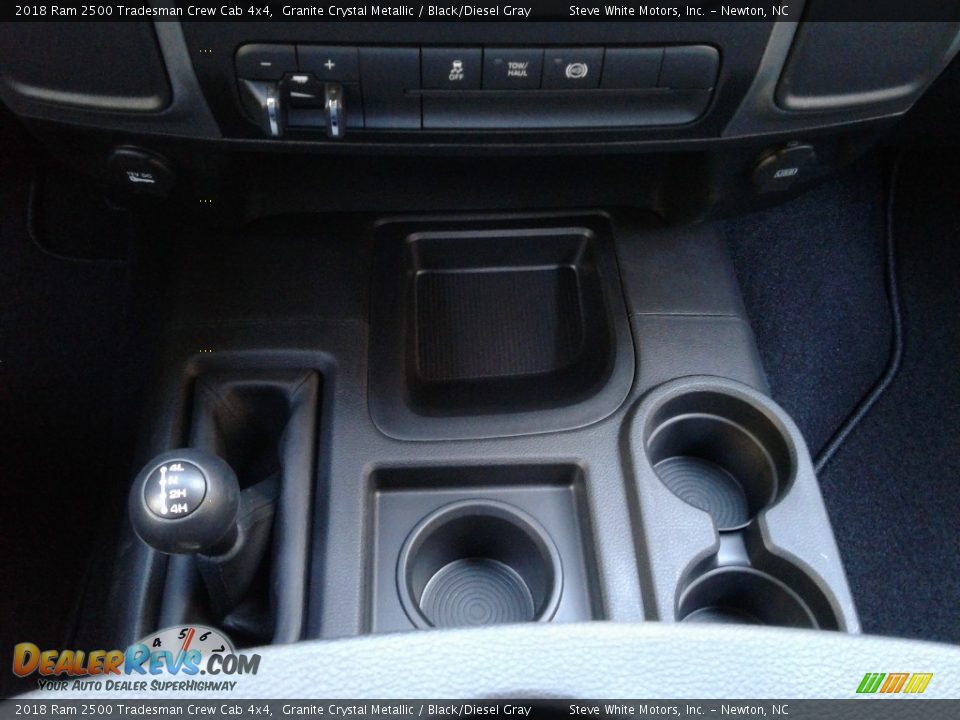 2018 Ram 2500 Tradesman Crew Cab 4x4 Granite Crystal Metallic / Black/Diesel Gray Photo #22