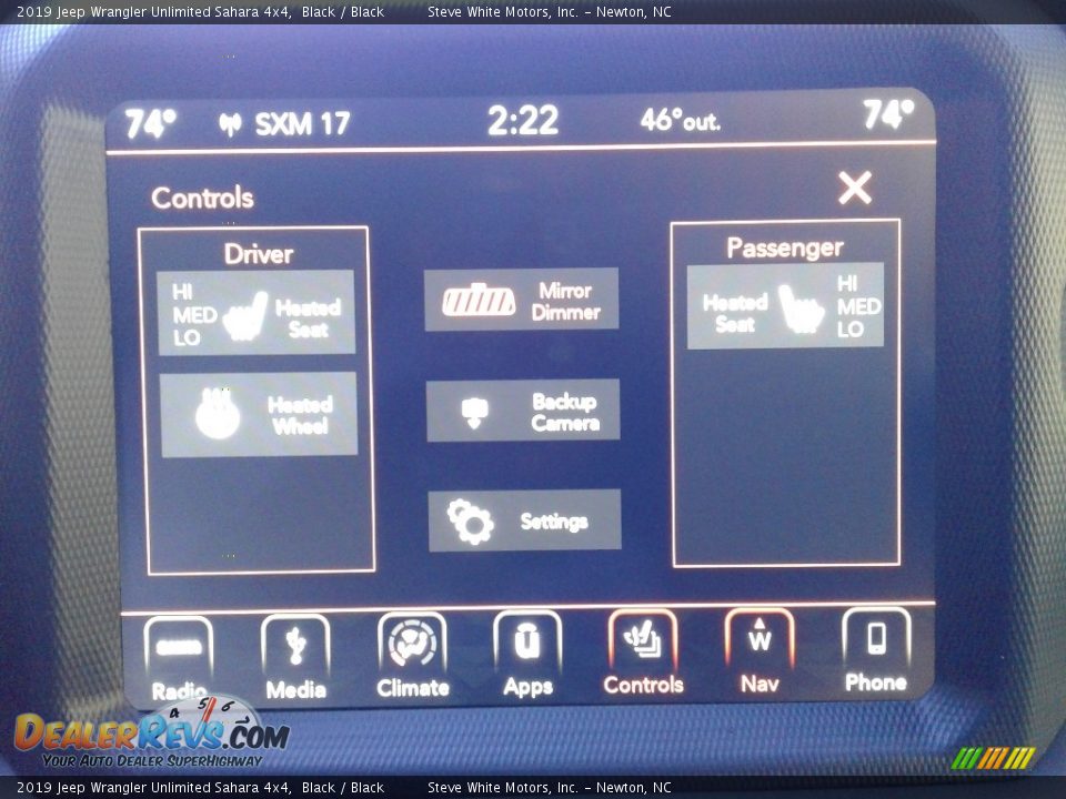 2019 Jeep Wrangler Unlimited Sahara 4x4 Black / Black Photo #25