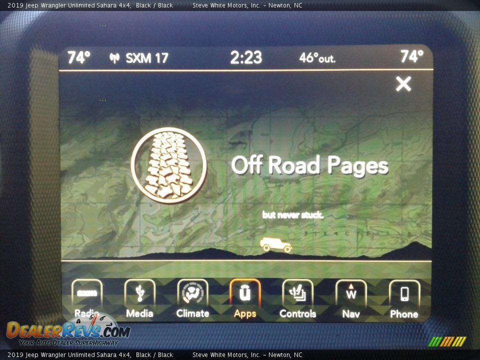 2019 Jeep Wrangler Unlimited Sahara 4x4 Black / Black Photo #27