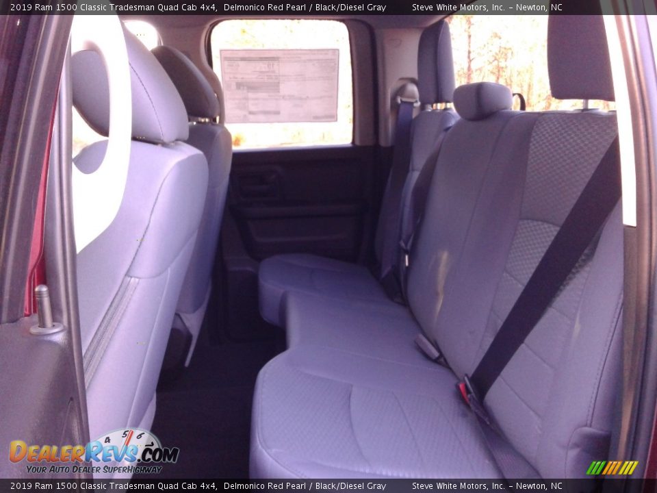 2019 Ram 1500 Classic Tradesman Quad Cab 4x4 Delmonico Red Pearl / Black/Diesel Gray Photo #11