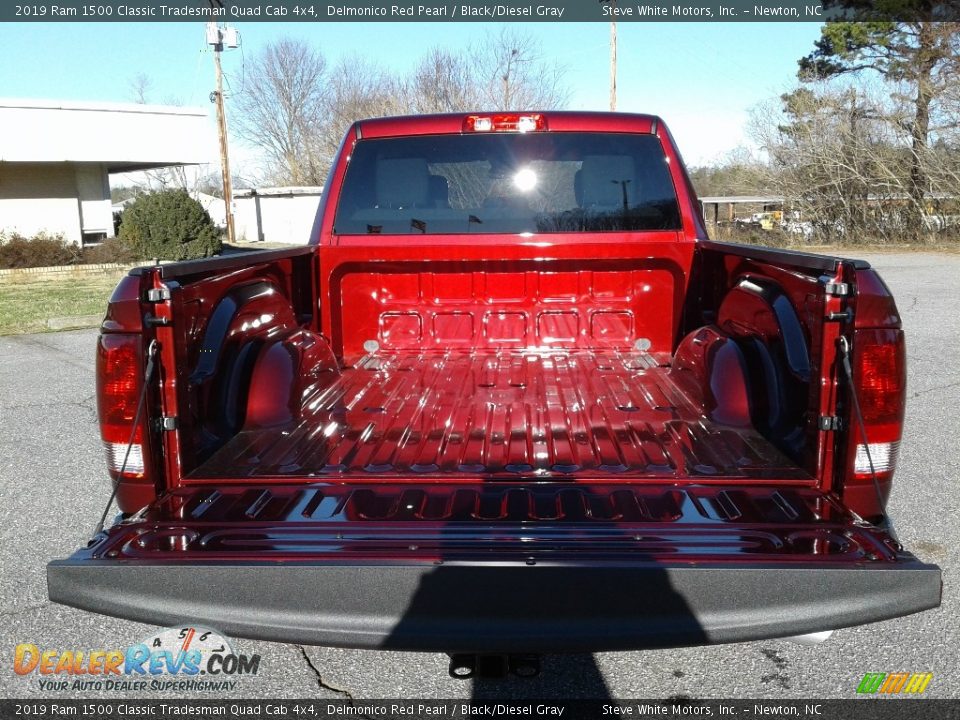 2019 Ram 1500 Classic Tradesman Quad Cab 4x4 Delmonico Red Pearl / Black/Diesel Gray Photo #12