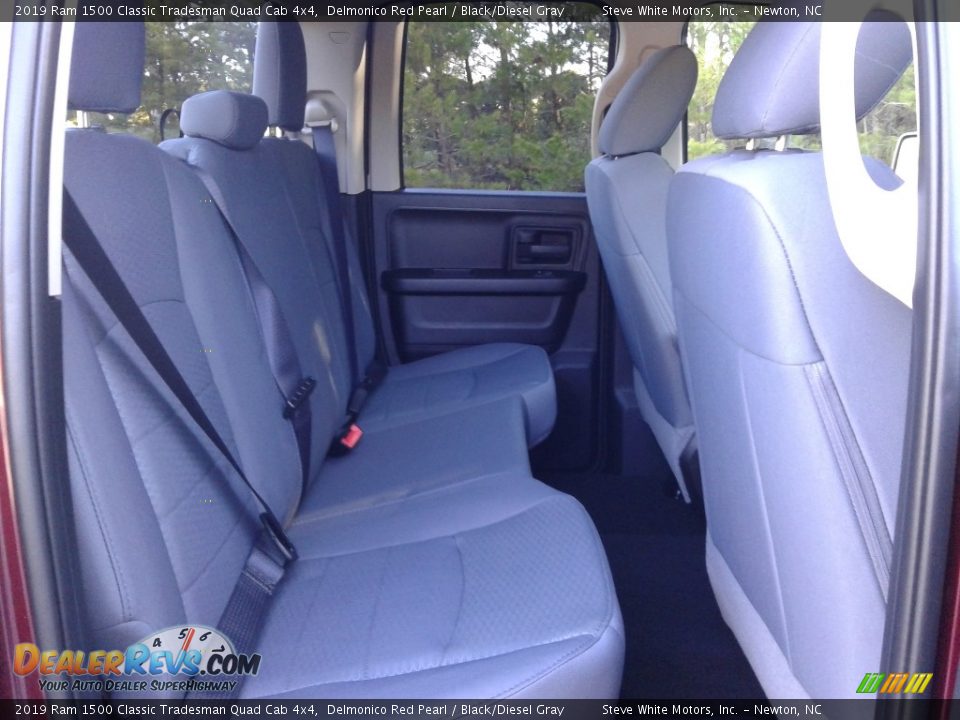 2019 Ram 1500 Classic Tradesman Quad Cab 4x4 Delmonico Red Pearl / Black/Diesel Gray Photo #13