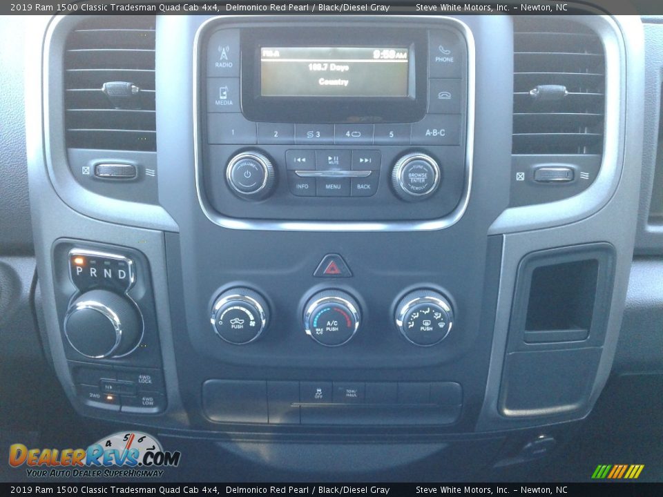 2019 Ram 1500 Classic Tradesman Quad Cab 4x4 Delmonico Red Pearl / Black/Diesel Gray Photo #18