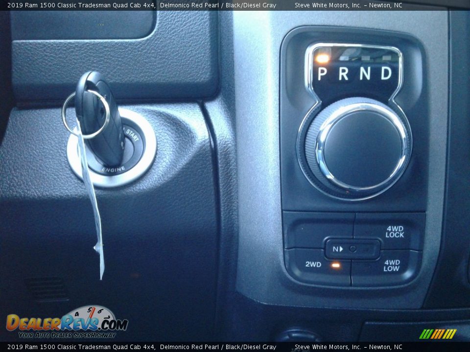 2019 Ram 1500 Classic Tradesman Quad Cab 4x4 Delmonico Red Pearl / Black/Diesel Gray Photo #20
