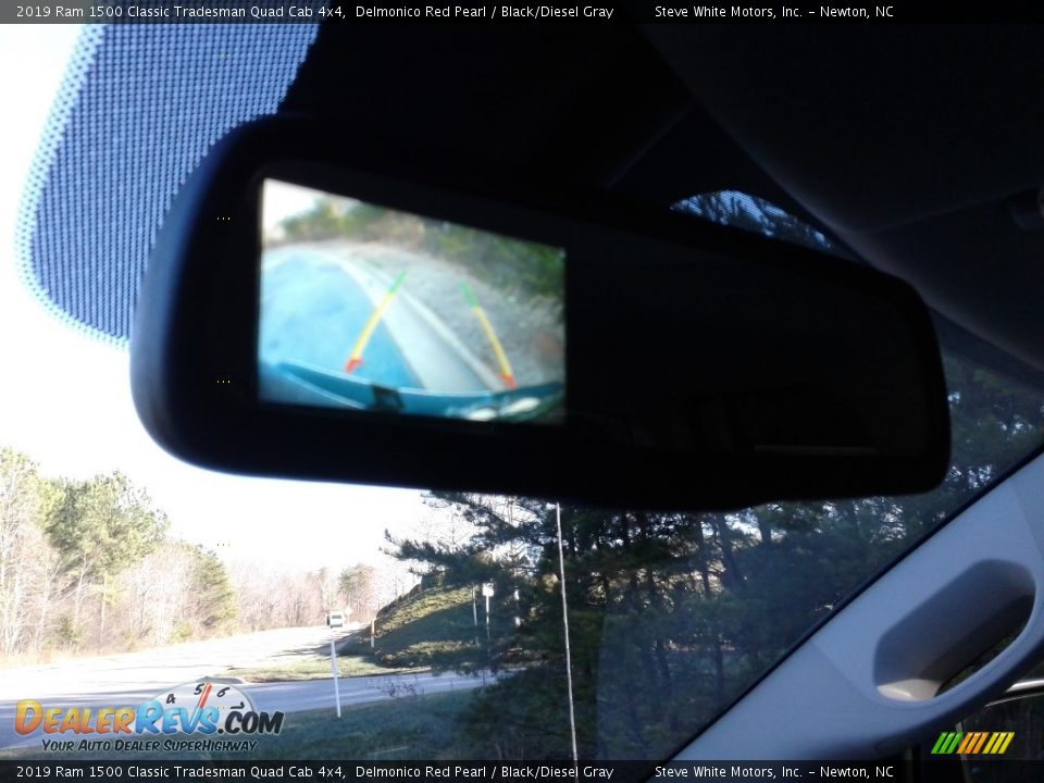 2019 Ram 1500 Classic Tradesman Quad Cab 4x4 Delmonico Red Pearl / Black/Diesel Gray Photo #23
