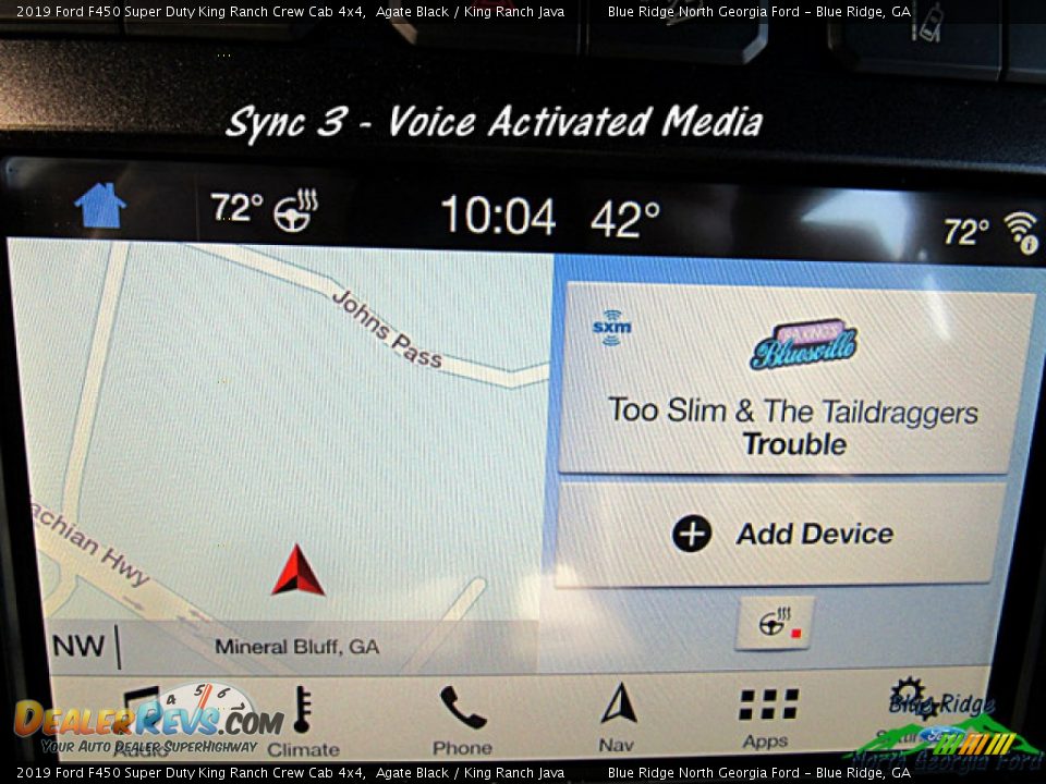 2019 Ford F450 Super Duty King Ranch Crew Cab 4x4 Agate Black / King Ranch Java Photo #19