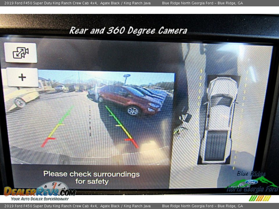 2019 Ford F450 Super Duty King Ranch Crew Cab 4x4 Agate Black / King Ranch Java Photo #20