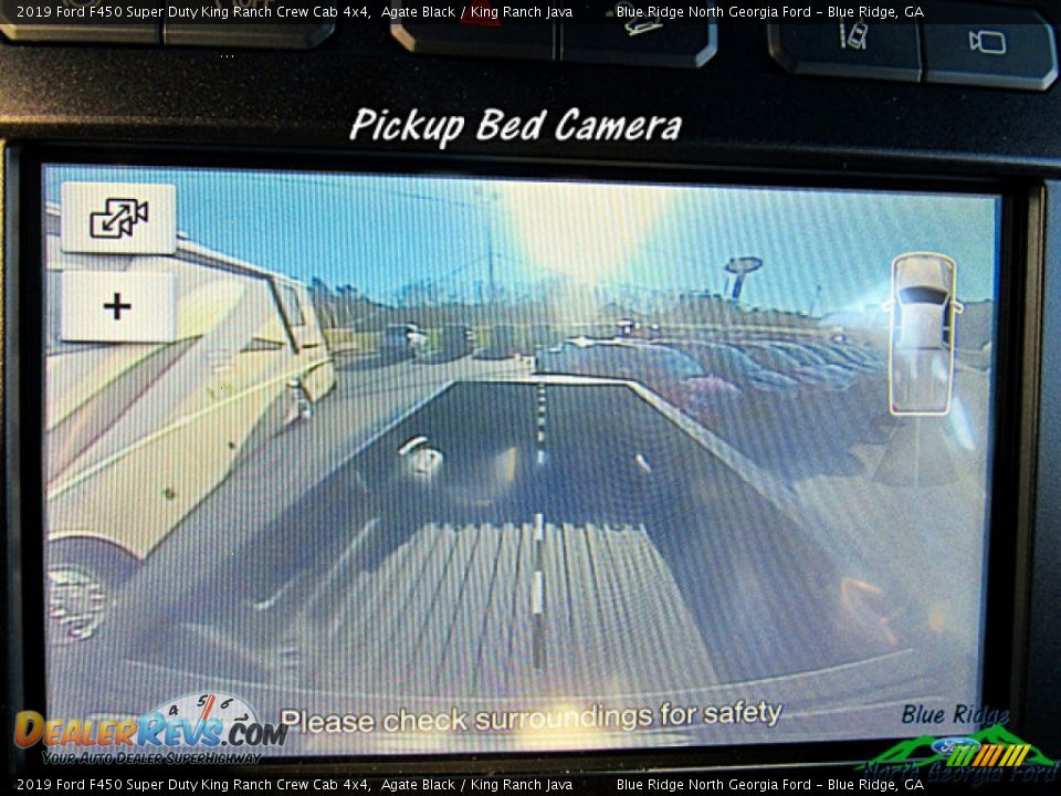 2019 Ford F450 Super Duty King Ranch Crew Cab 4x4 Agate Black / King Ranch Java Photo #21