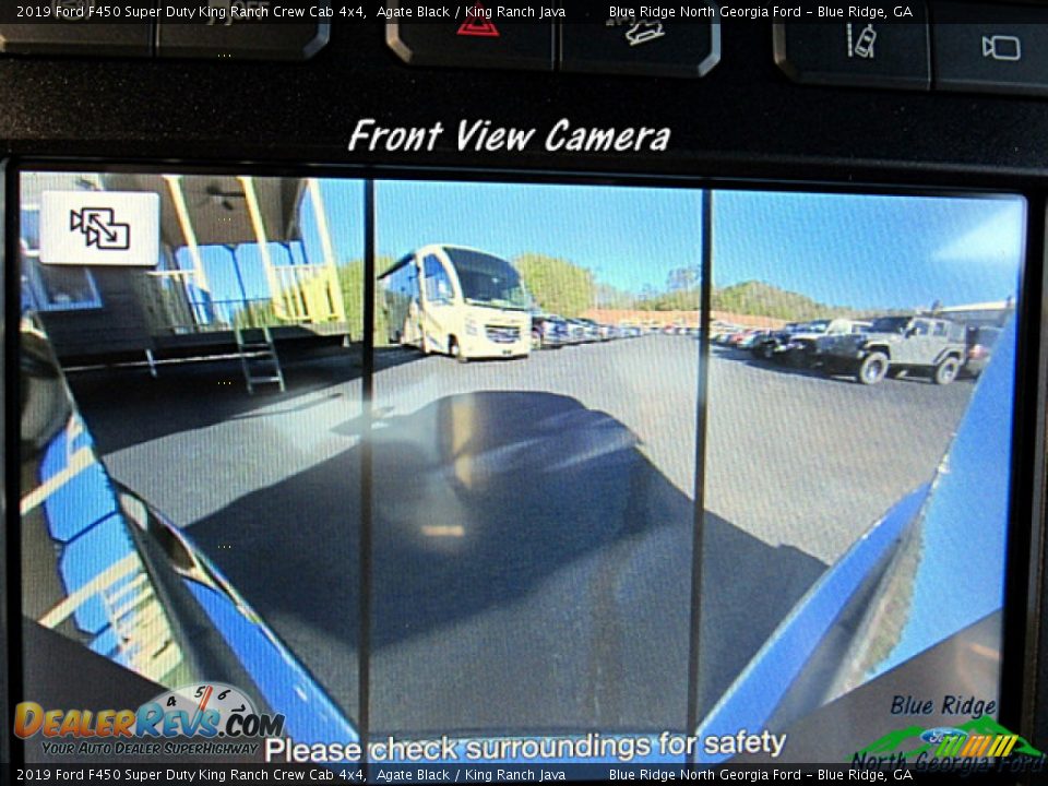 2019 Ford F450 Super Duty King Ranch Crew Cab 4x4 Agate Black / King Ranch Java Photo #23