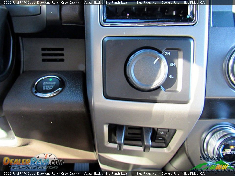 2019 Ford F450 Super Duty King Ranch Crew Cab 4x4 Agate Black / King Ranch Java Photo #25