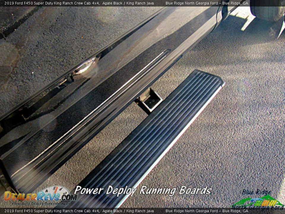 2019 Ford F450 Super Duty King Ranch Crew Cab 4x4 Agate Black / King Ranch Java Photo #27