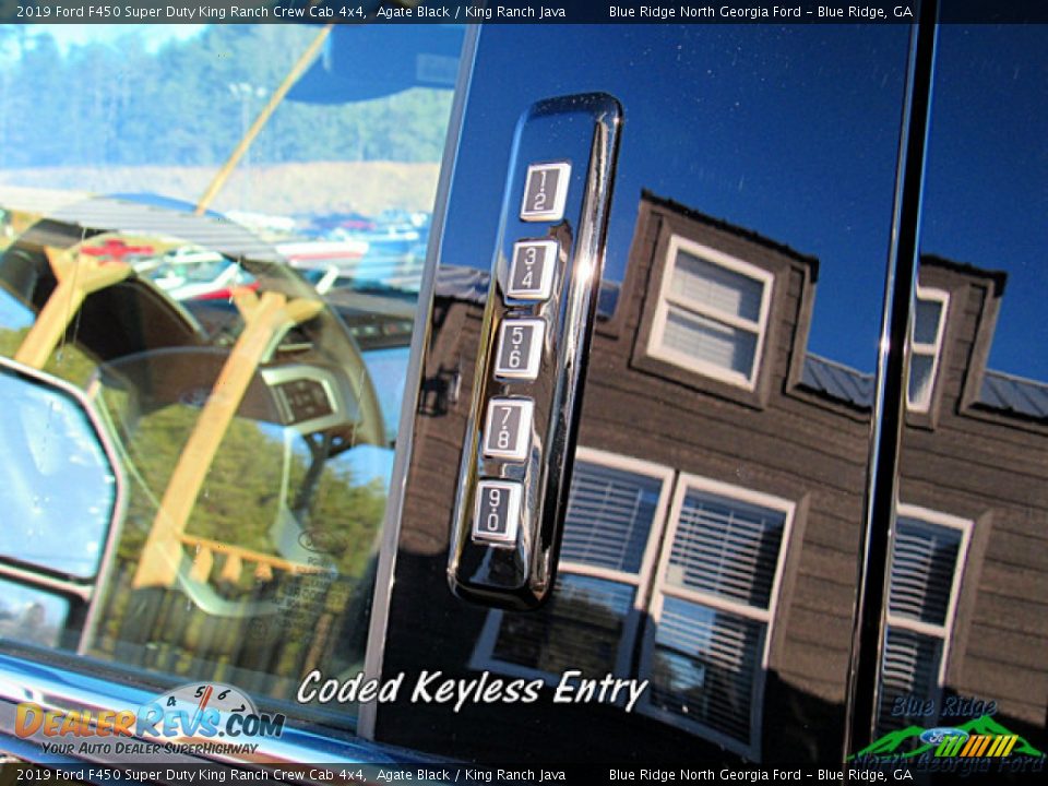 2019 Ford F450 Super Duty King Ranch Crew Cab 4x4 Agate Black / King Ranch Java Photo #28