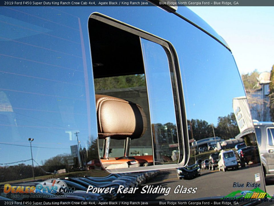 2019 Ford F450 Super Duty King Ranch Crew Cab 4x4 Agate Black / King Ranch Java Photo #29