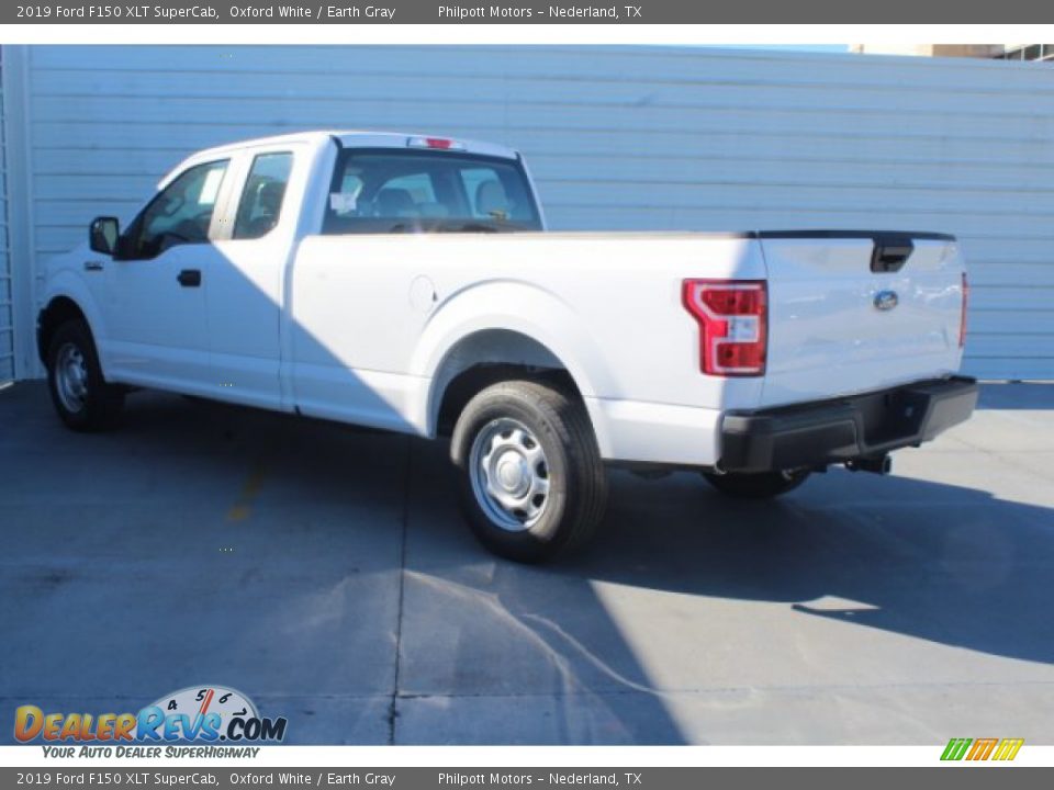 2019 Ford F150 XLT SuperCab Oxford White / Earth Gray Photo #6