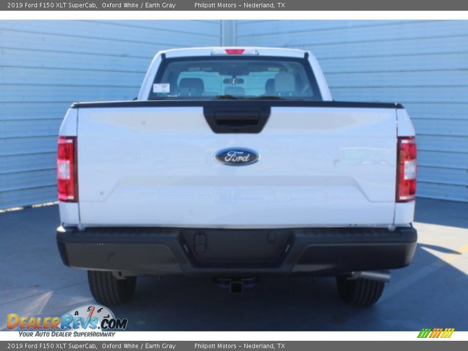 2019 Ford F150 XLT SuperCab Oxford White / Earth Gray Photo #7
