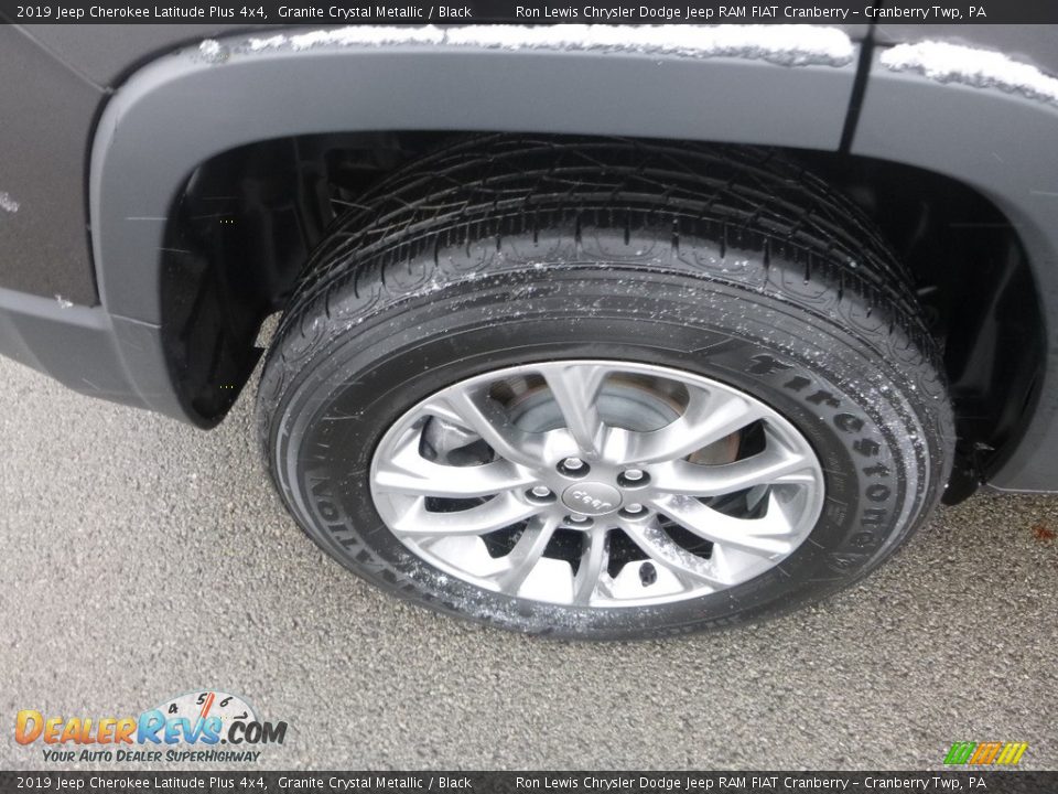 2019 Jeep Cherokee Latitude Plus 4x4 Granite Crystal Metallic / Black Photo #3