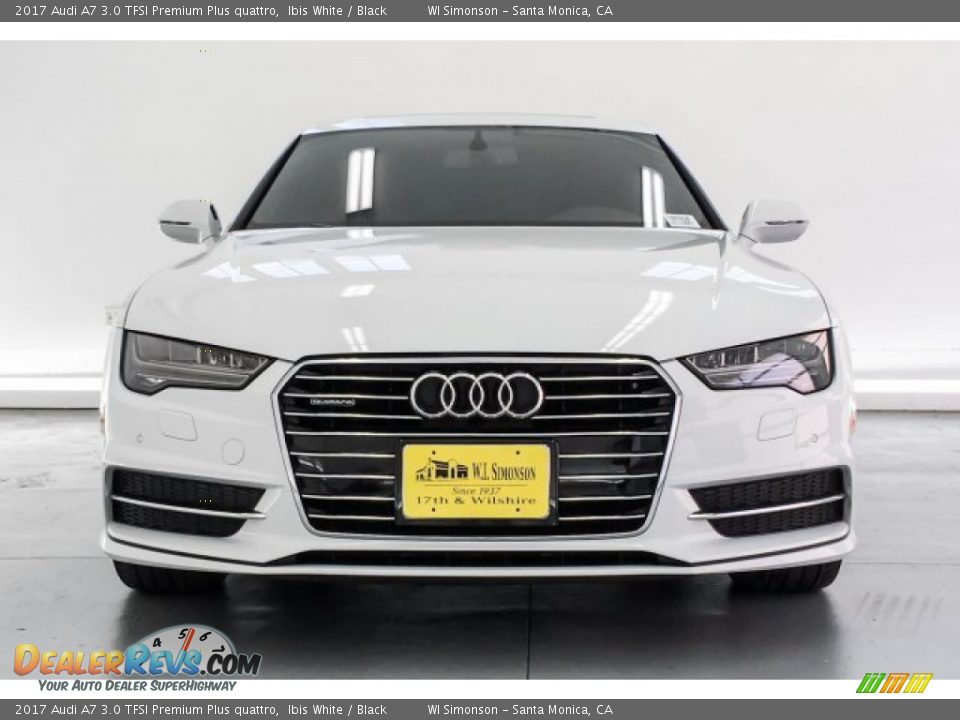 2017 Audi A7 3.0 TFSI Premium Plus quattro Ibis White / Black Photo #2