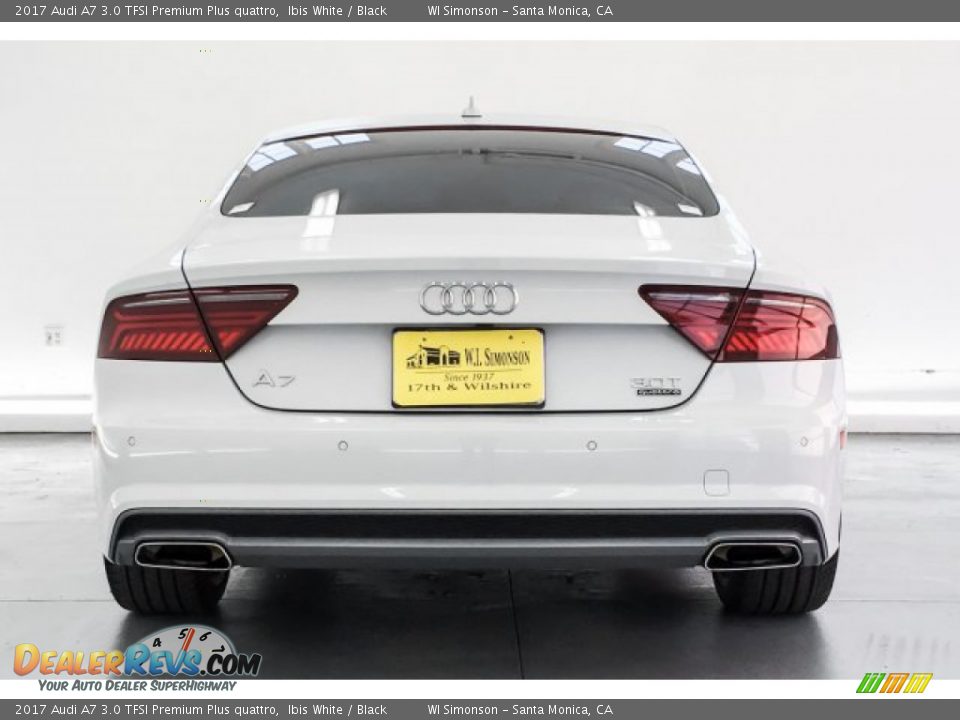 2017 Audi A7 3.0 TFSI Premium Plus quattro Ibis White / Black Photo #3
