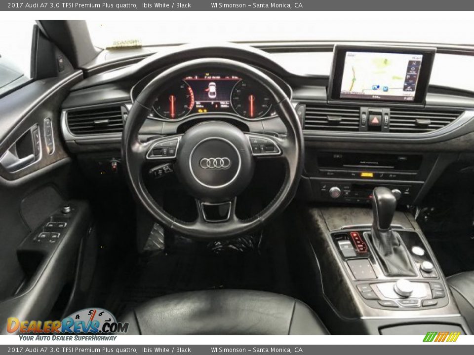 2017 Audi A7 3.0 TFSI Premium Plus quattro Ibis White / Black Photo #4